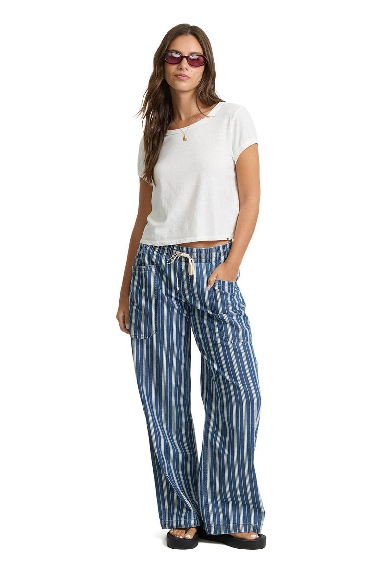 Zonte Saltwashed Wide Leg Pants, Alternate, color, BLUE SMOKE