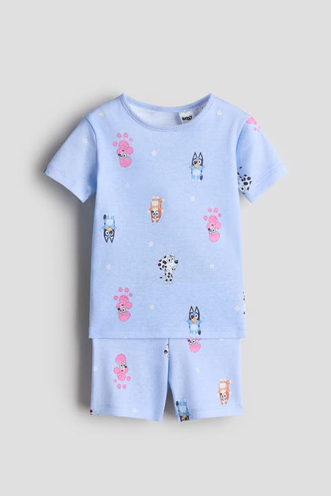 Snug Fit Printed Jersey Pyjamas