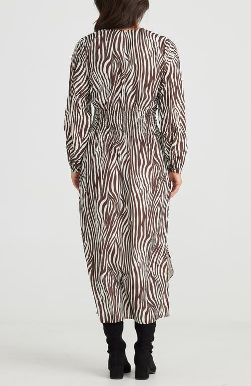 BRAVE + TRUE BRAVE+TRUE TURNING POINT LONG SLEEVE DRESS 
