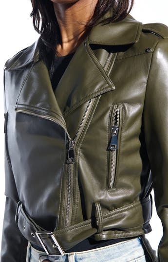 まぁ.♡さん専用★新品未使用★Faux leather crop jacket ZARA Cropped Faux Leather Jacket – Change Things Up