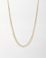 Edge of Ember Serena Tennis White Necklace