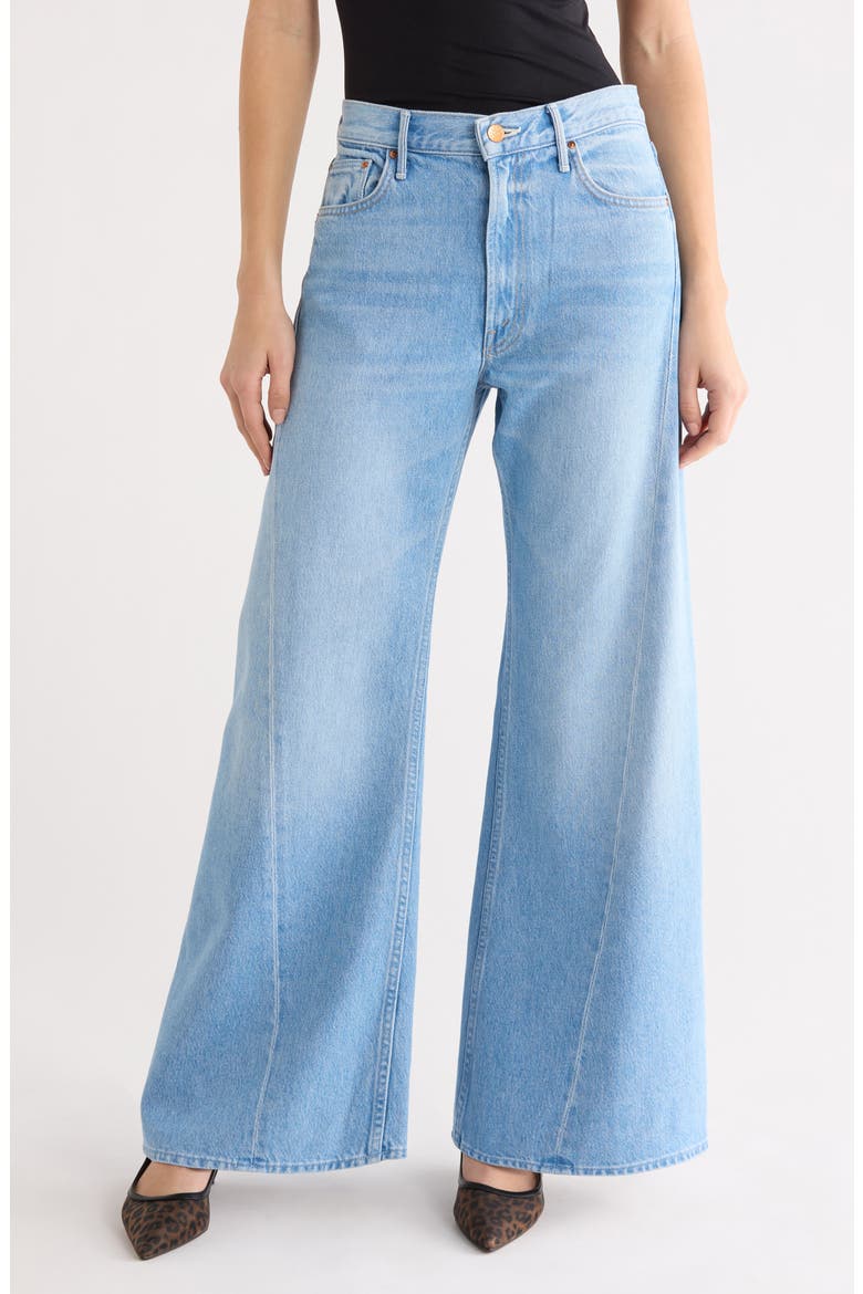 Lemon Twist High Waist Wide Leg Jeans, Main, color, MUNCHIES