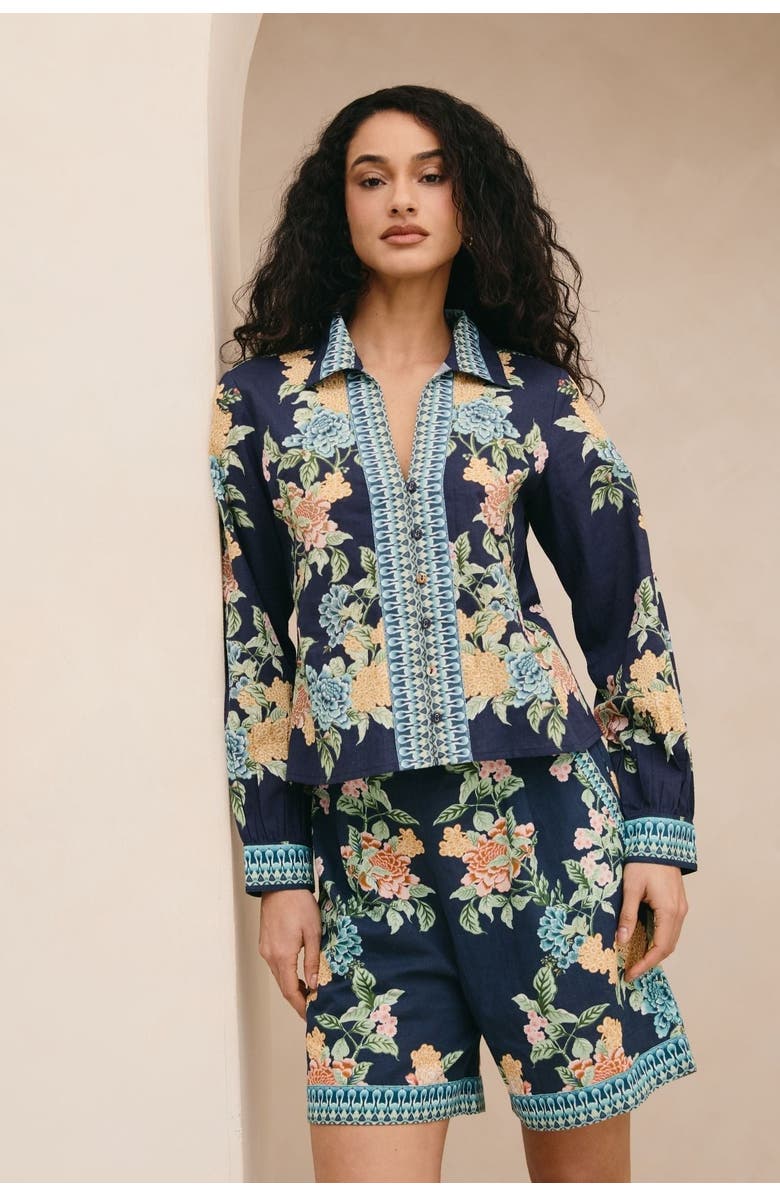 RAISHMA Amani Navy Short, Main, color, Navy