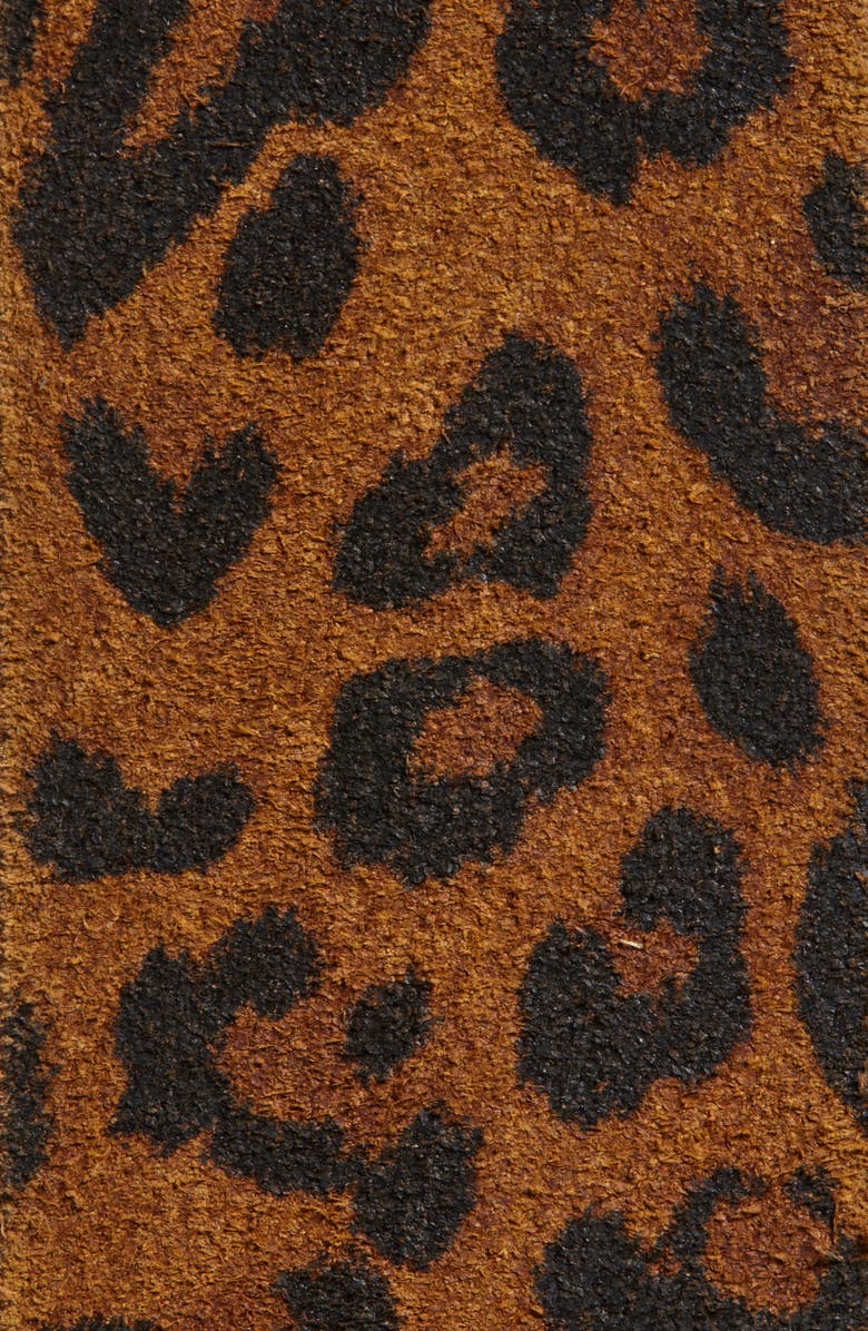 Isabel Marant Dara Leopard Print Leather Belt, Alternate, color, Leopard