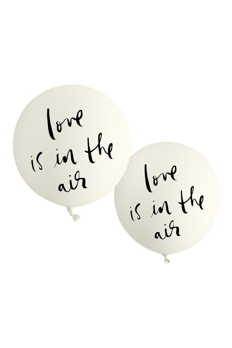 'love is in the air' balloons, Main, color, WHITE