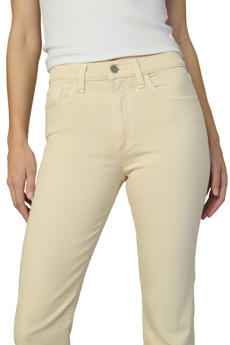 The Callie Crop Bootcut Jeans, Alternate, color, CREME BRULEE