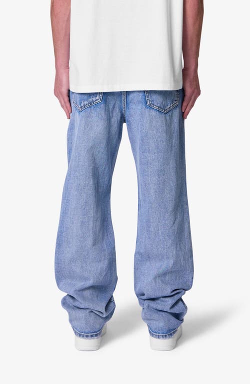 Mnml Baggy Straight Leg Jeans In Blue