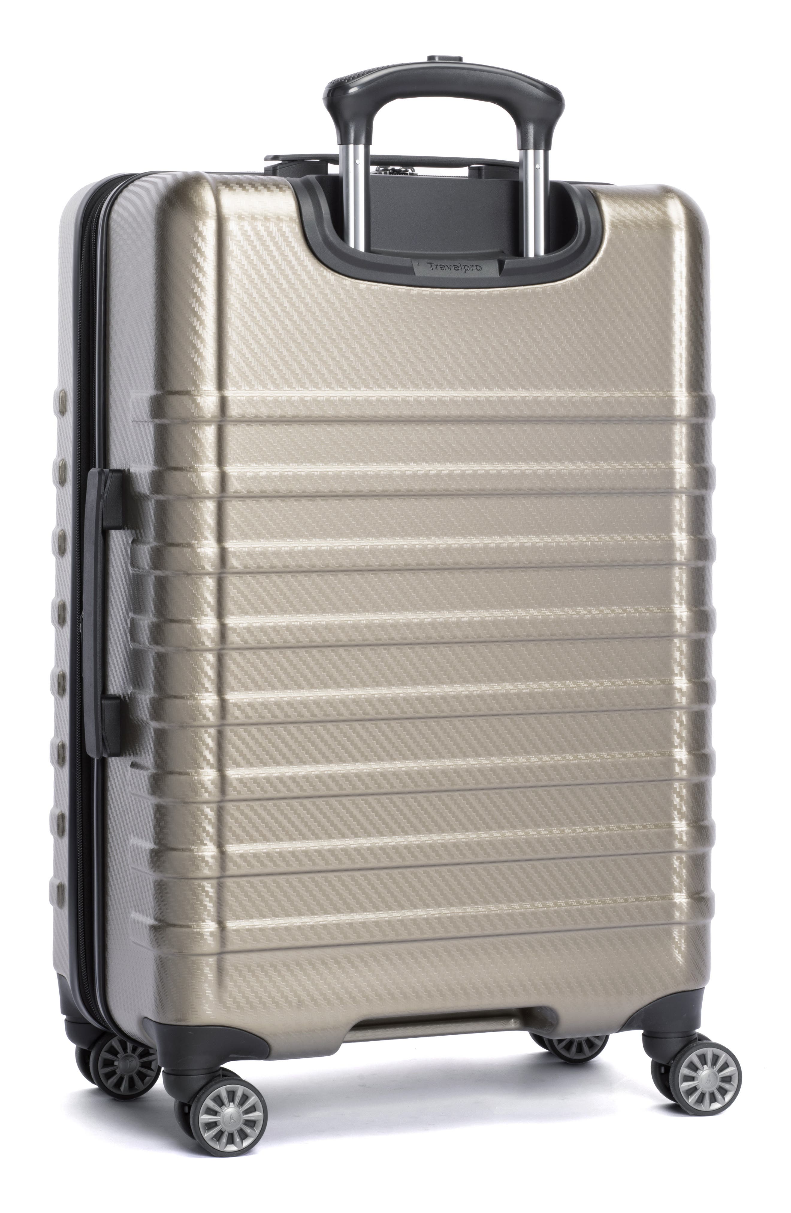 TRAVELPRO Rollmaster<sup>™</sup> Lite 2 24-Inch Expandable Hardside Spinner Luggage, Alternate, color, Gold Carbon Fiber