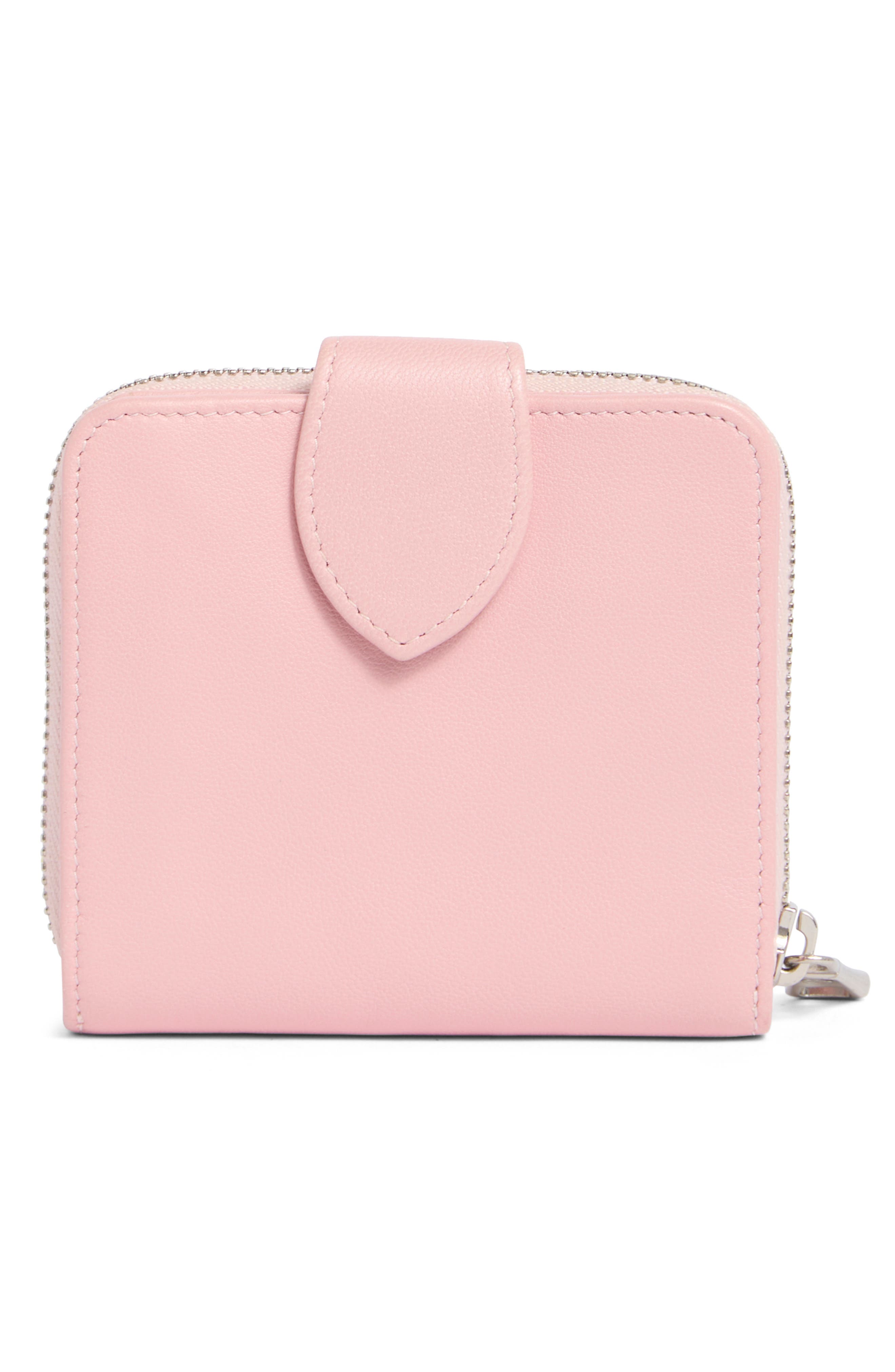 Longchamp Le Pliage Cuir Small Wallet, Alternate, color, Girl