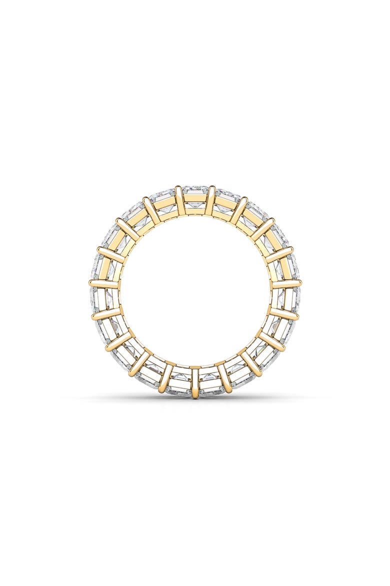 Emerald Cut Lab Created Diamond 18K Gold Eternity Band, Alternate, color, YELLOW GOLD