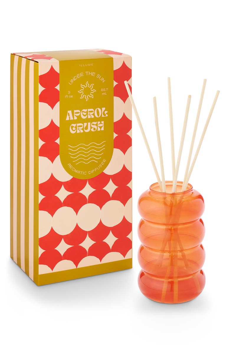 ILLUME<sup>®</sup> Aperol Crush Aromatic Sun Reed Diffuser, Main, color, Red