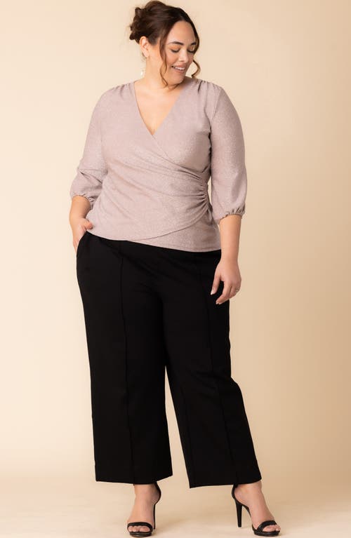 Kiyonna Celeste Faux Wrap Top