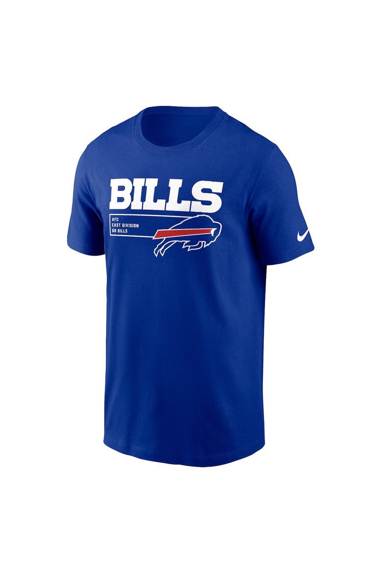 Men's Nike Royal Buffalo Bills Division Essential T-Shirt, Alternate, color, Royal