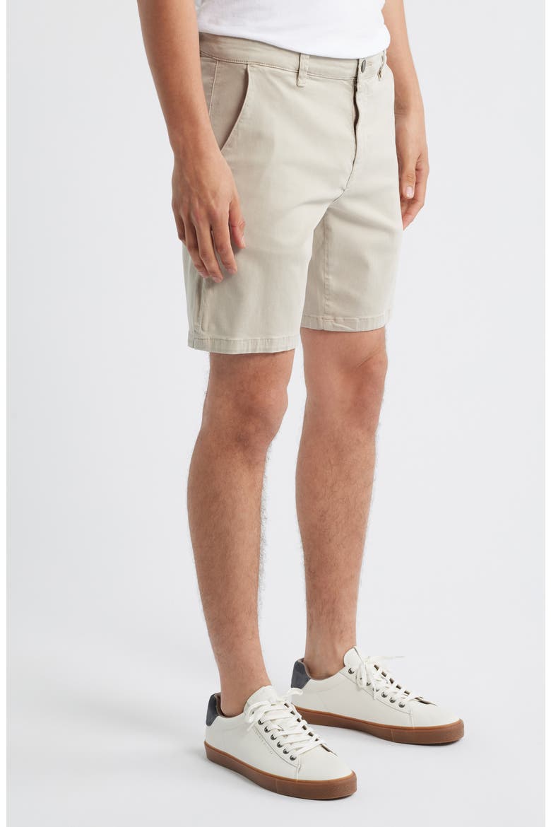 Arizona Flat Front Shorts, Alternate, color, DAWN TWILL