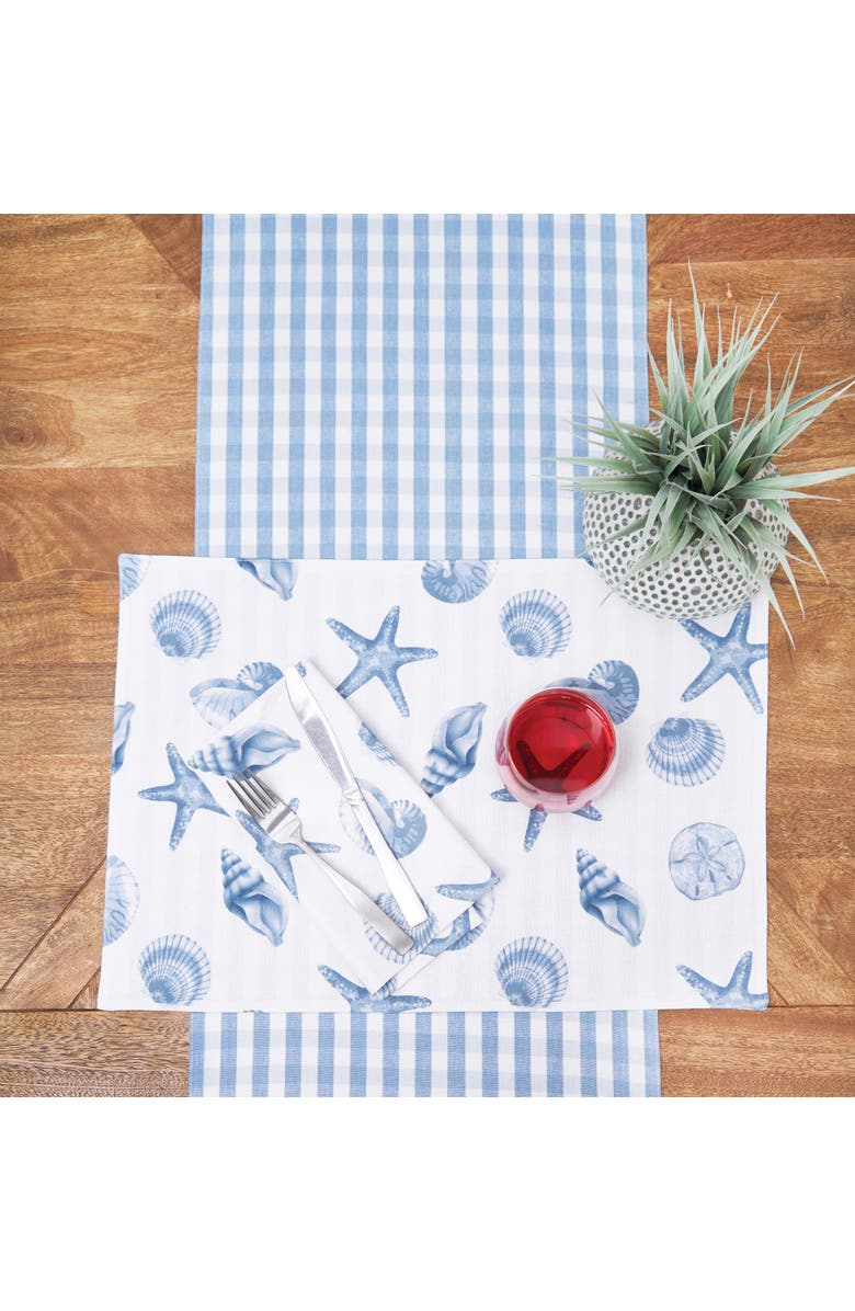 C&F Home Calming Seas Napkin Set of 6, Alternate, color, Blue