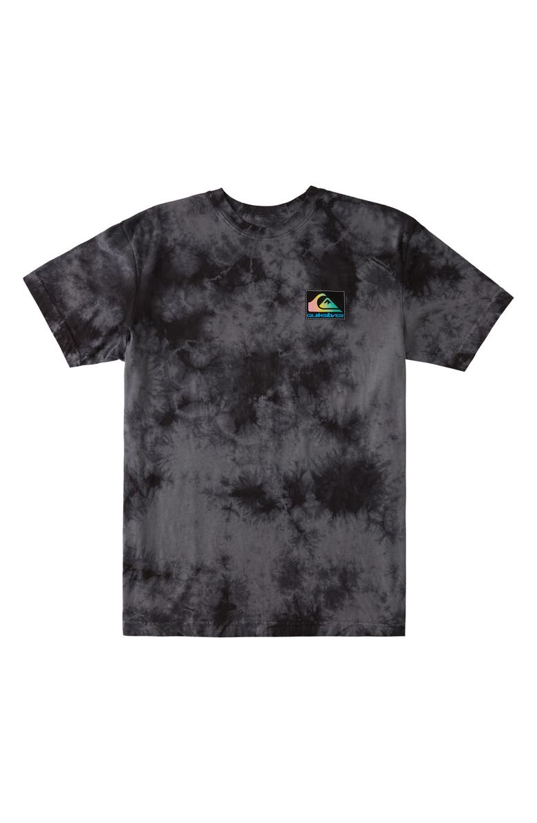 Quiksilver Omni Adventures Tie Dye Graphic Tee, Main, color,