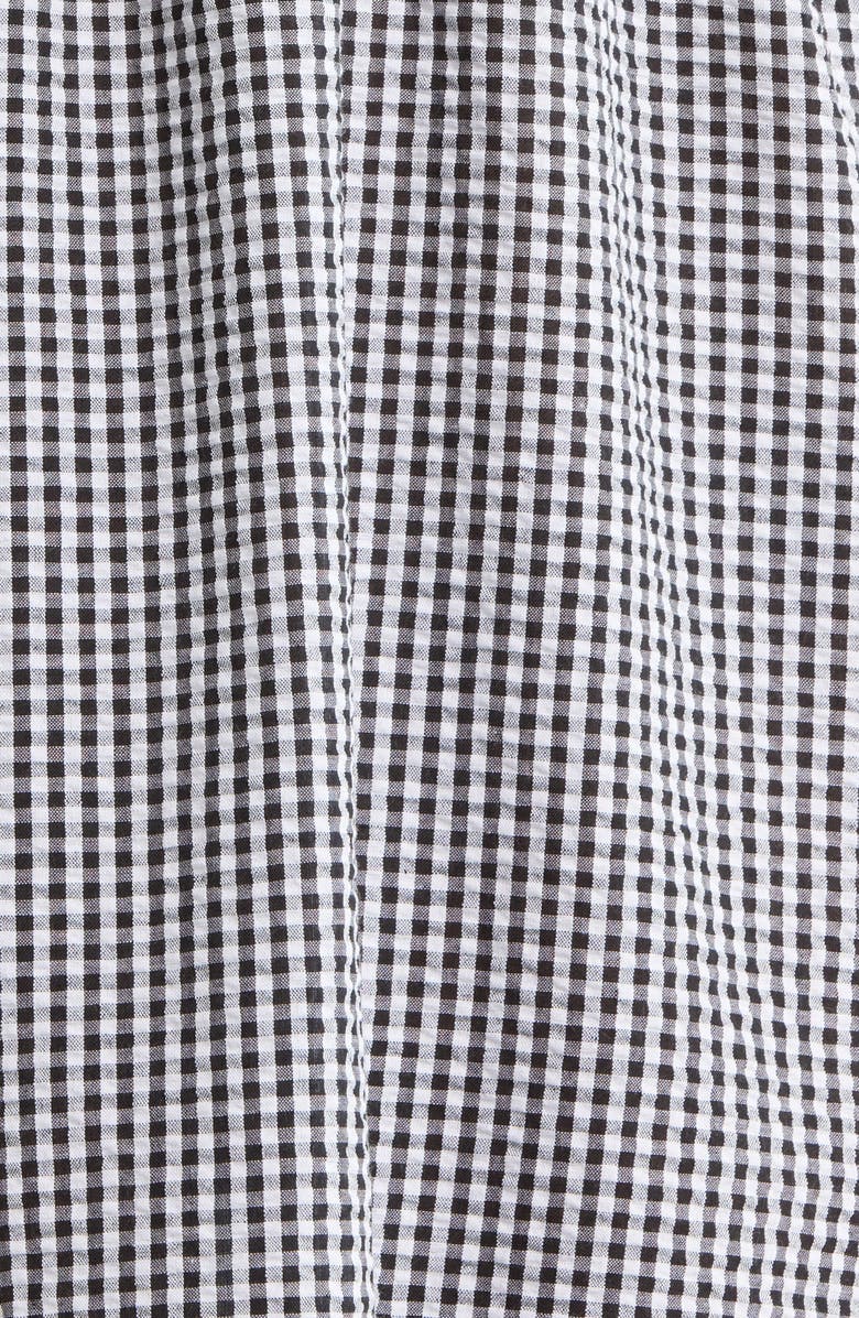 Steve Madden Ashlynn Midi Dress, Alternate, color, Black/ White