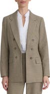 Jones New York Houndstooth Longline Blazer