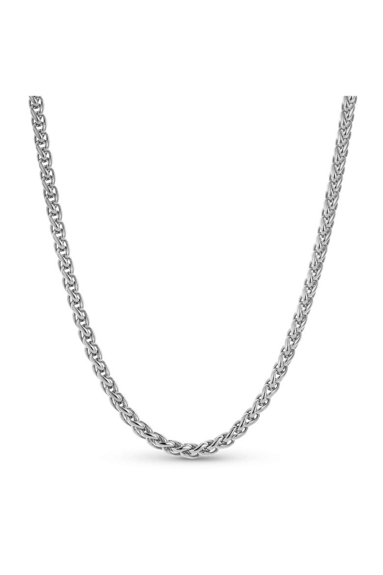 Kenshin Bold Palmier Chain Necklace 925 Silver, Main, color, Sterling Silver