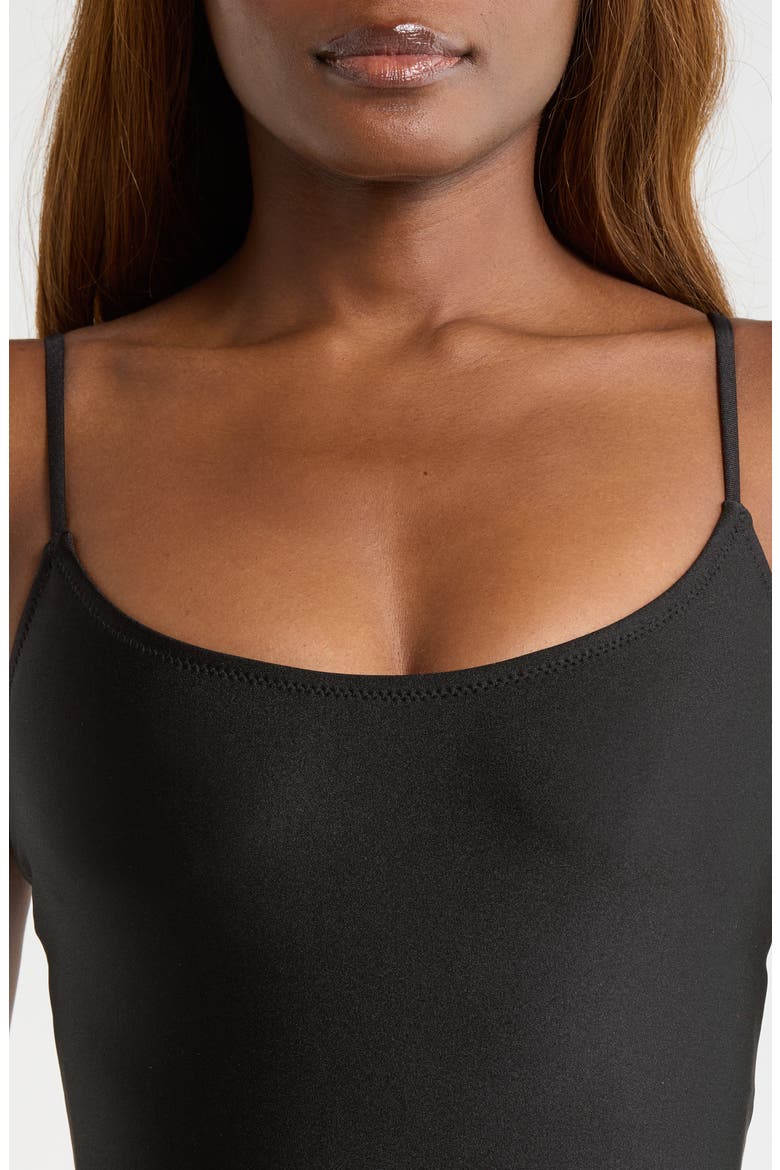 Underwire One-Piece Swimsuit, Alternate, color, TWILIGHT BLACK