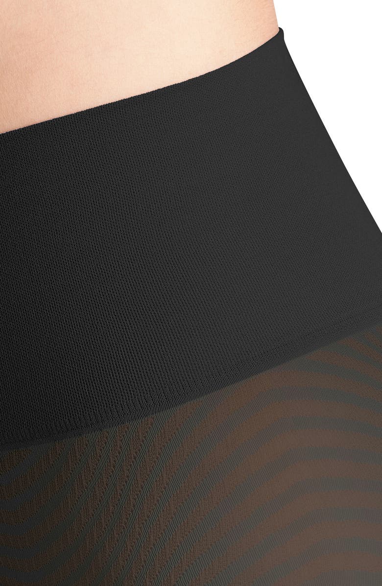 Falke Sandbank High Waist Tights, Alternate, color, Black