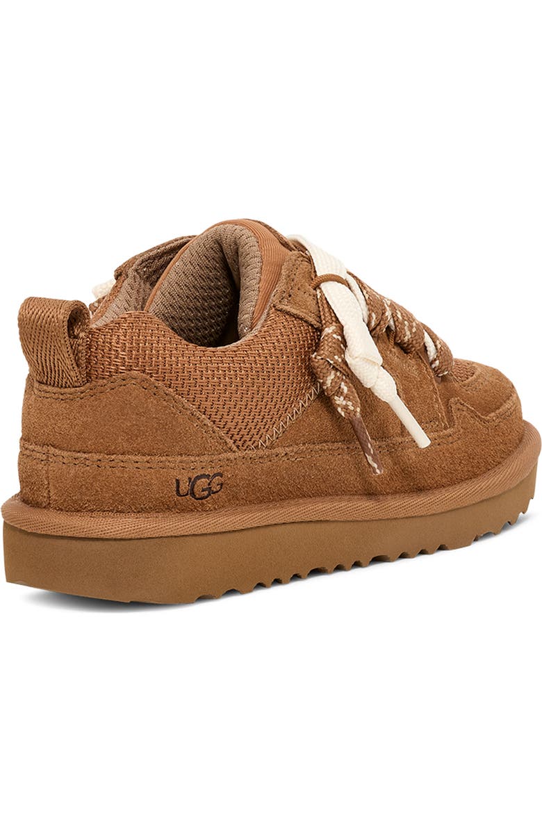 UGG<sup>®</sup> Kids' Lo Lowmel Sneaker, Alternate, color, Chestnut