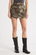 Vigoss Camo Cargo Miniskirt