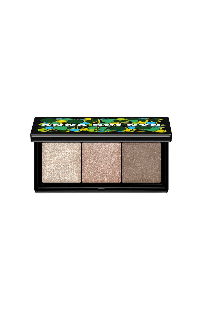 Anna Sui 3 Color Palette, Main, color, Enchanting, Soft Greige 04