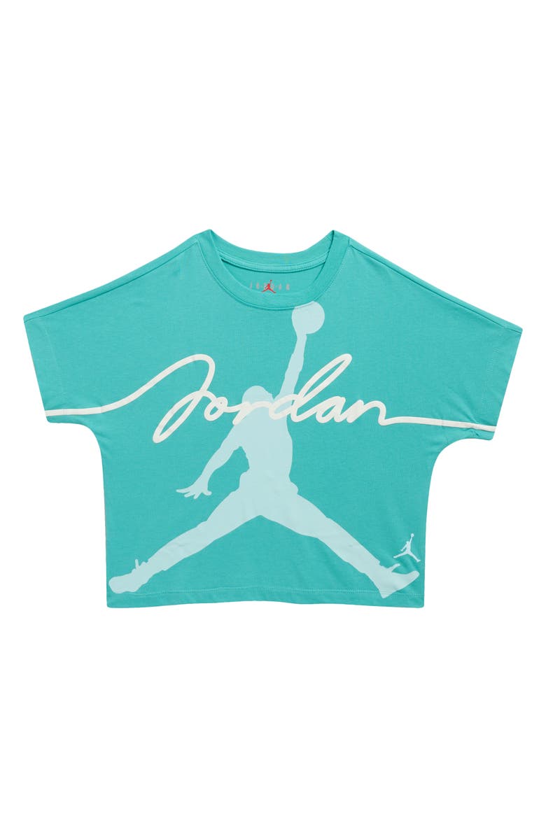 Jordan Hidden in Plain Sight Jordan Crewneck Tee, Main, color, Washed Teal