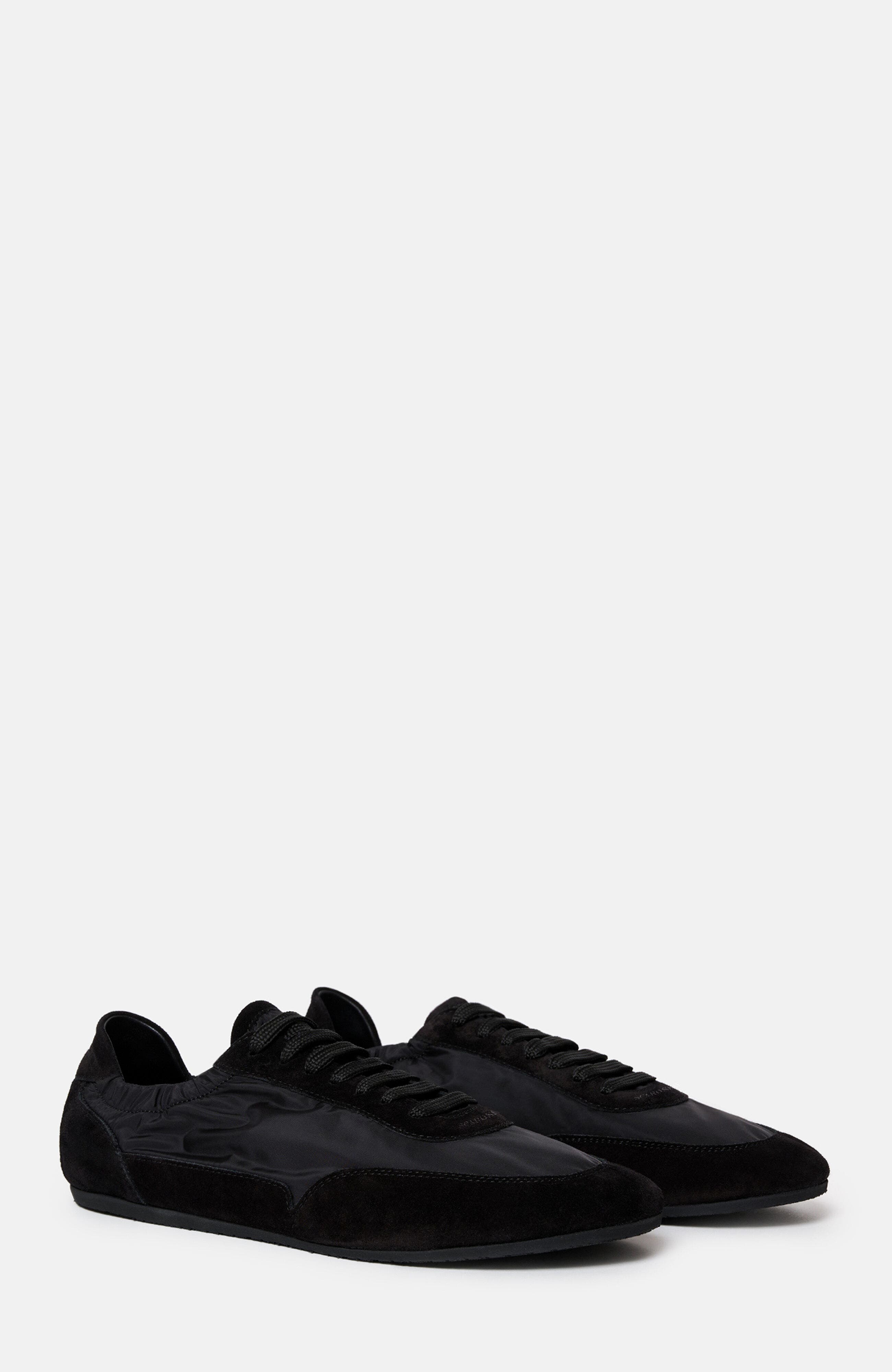 SCAROSSO Leggera Sneakers, Main, color, Black - Nylon