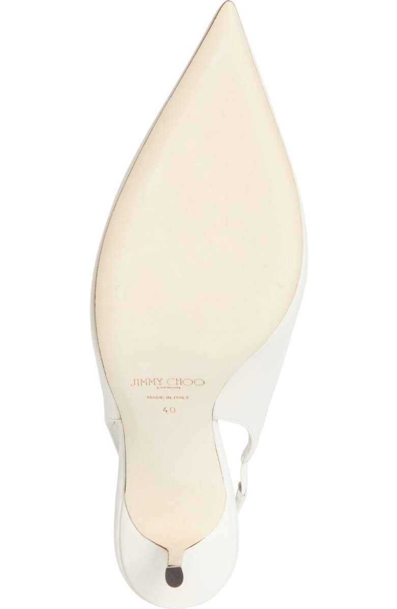 Jimmy Choo Love Pointed Toe Slingback Pump, Alternate, color, Latte