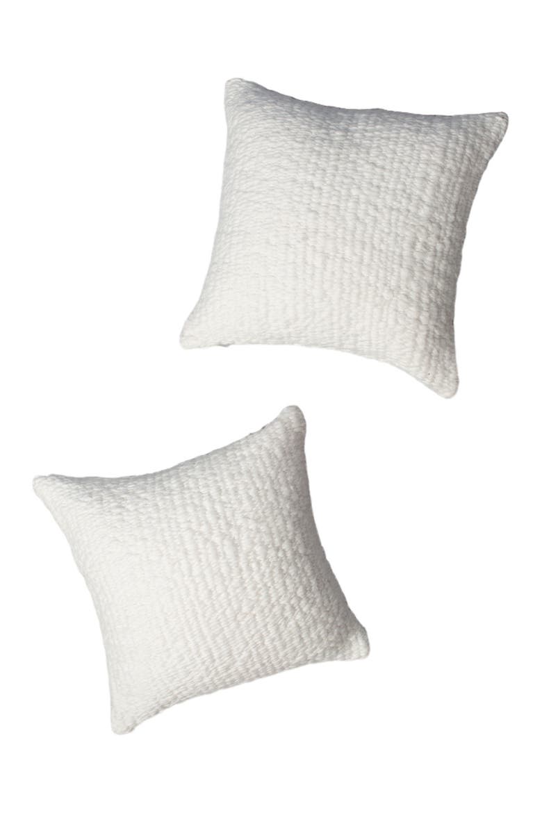 Chunky Flamme Pillow Small, Alternate, color, Ivory