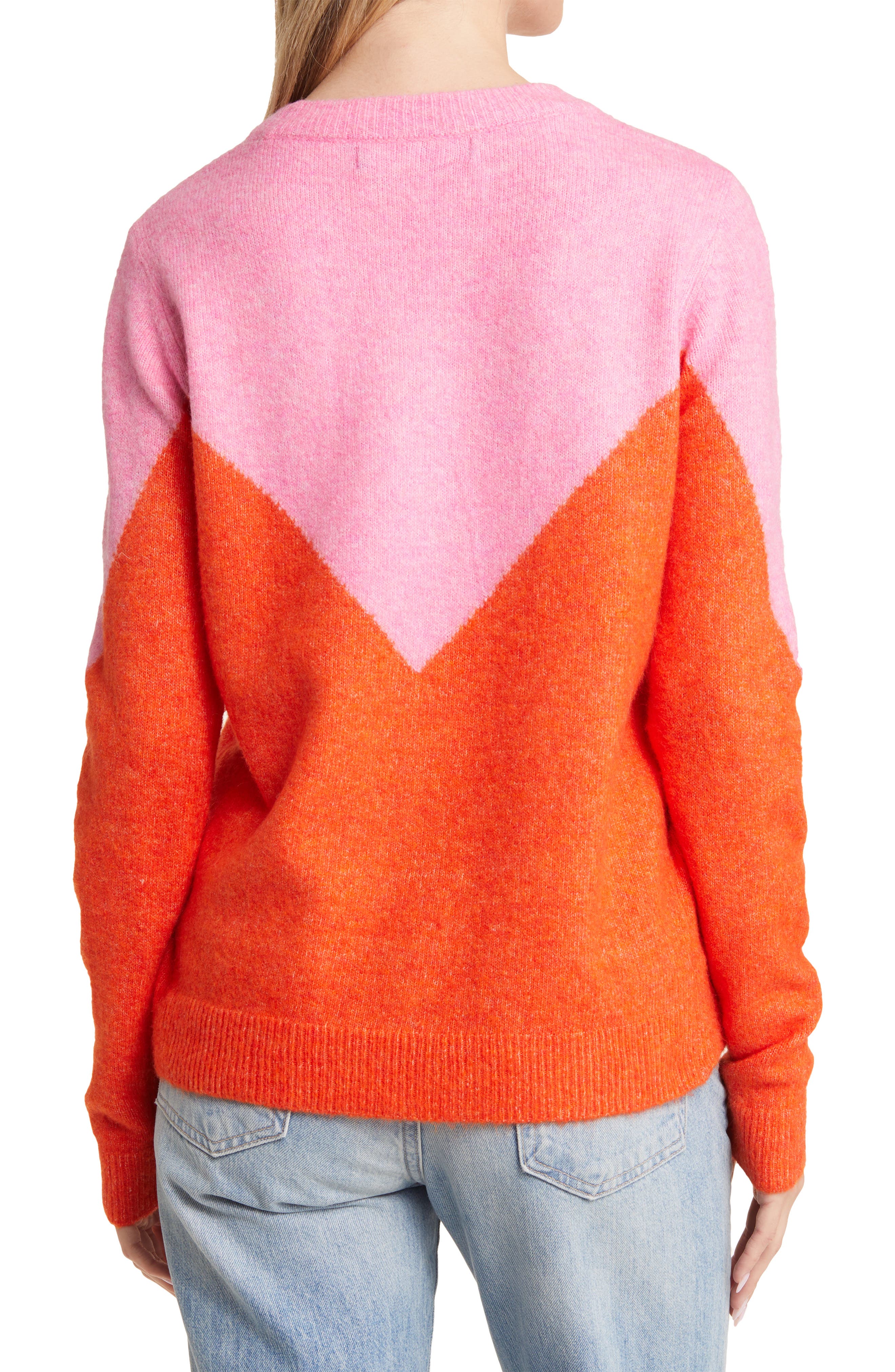 Plaza Colorblock Crewneck Sweater - image 4