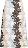 Marni Floral Broderie Anglaise Midi Skirt