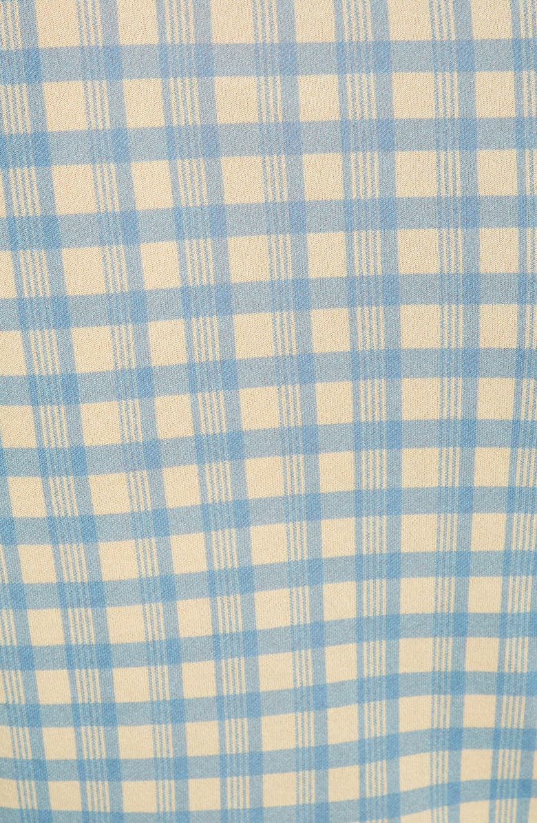 Acne Studios Estah Check Print Long Sleeve T-Shirt, Alternate, color,