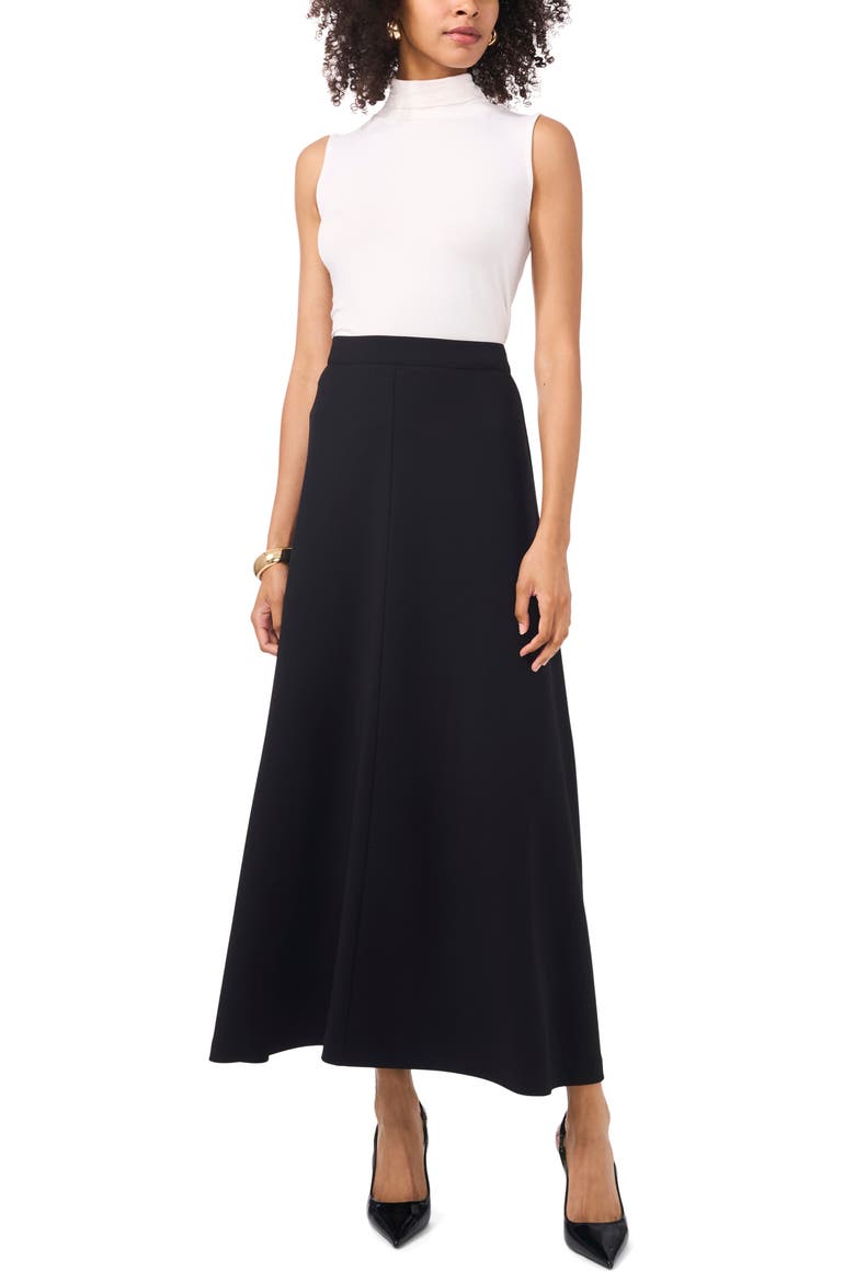 A-Line Maxi Skirt, Alternate, color, RICH BLACK