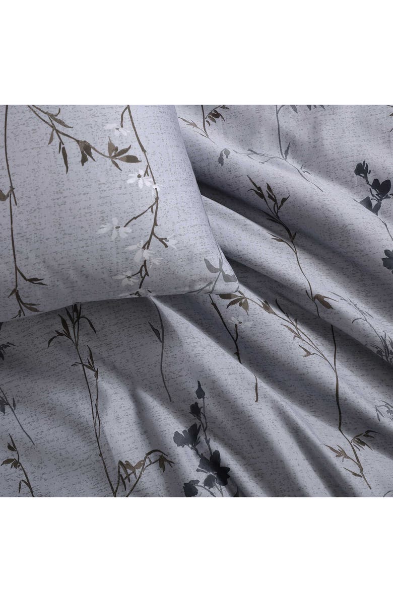 Calvin Klein Home Wildflower Cotton Comforter & Sham Set, Alternate, color, Medium Purple