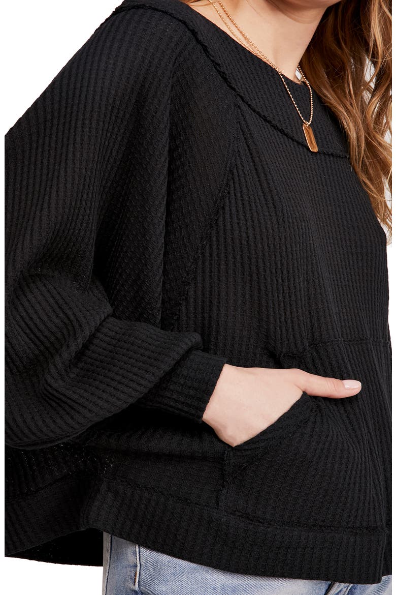 Westend Thermal Top, Alternate, color, BLACK