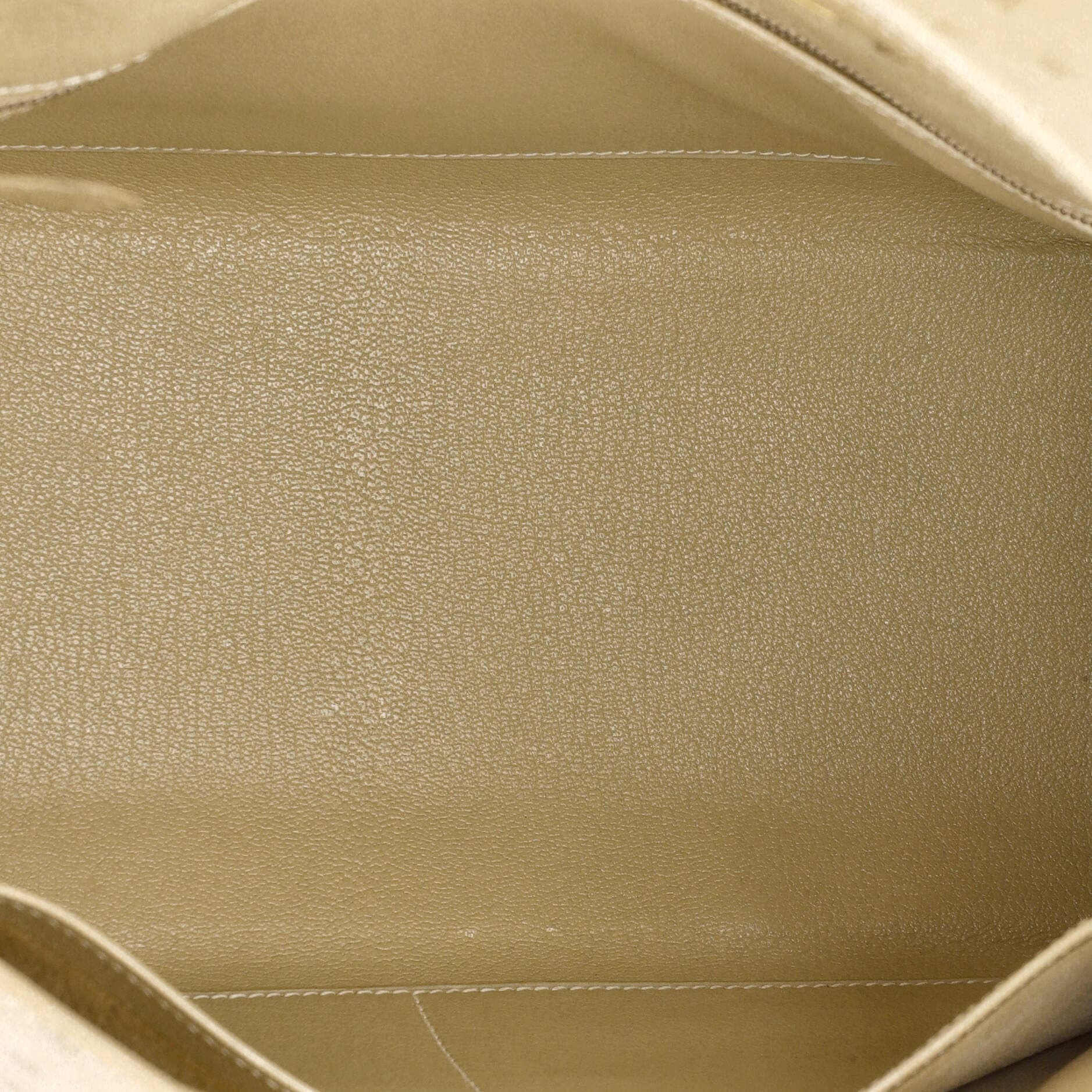 Pre-Owned Hermes Kelly Handbag Light Ostrich with Gold Hardware 32, Alternate, color, 