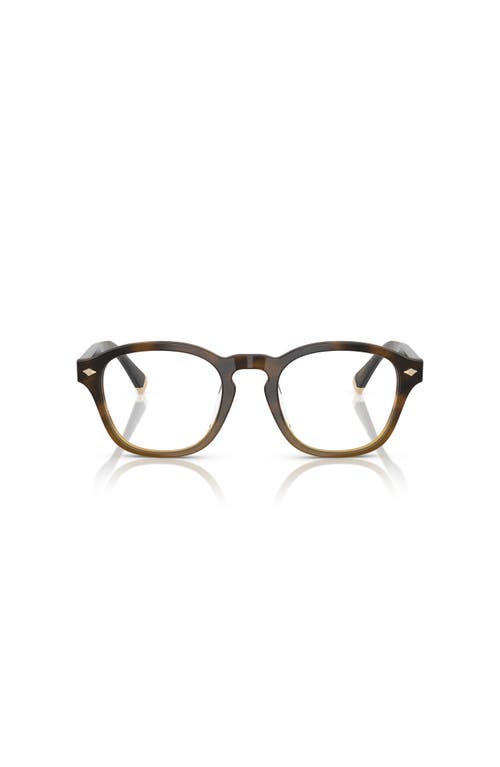 Brunello Cucinelli 50mm Square Optical Glasses In Black