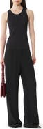 Lanvin Mother And Daughter Embroidered Jersey Tank Top