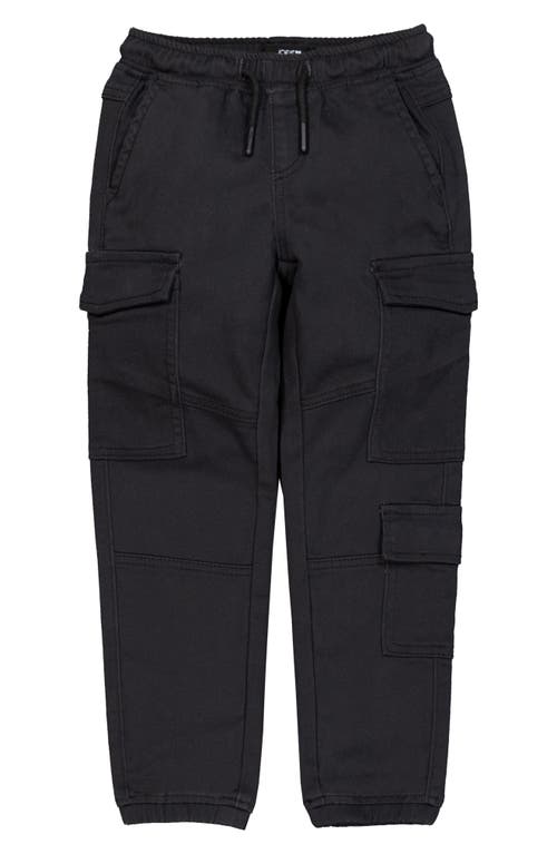 Joe's Jeans Kids' Twill Cargo Joggers In Black