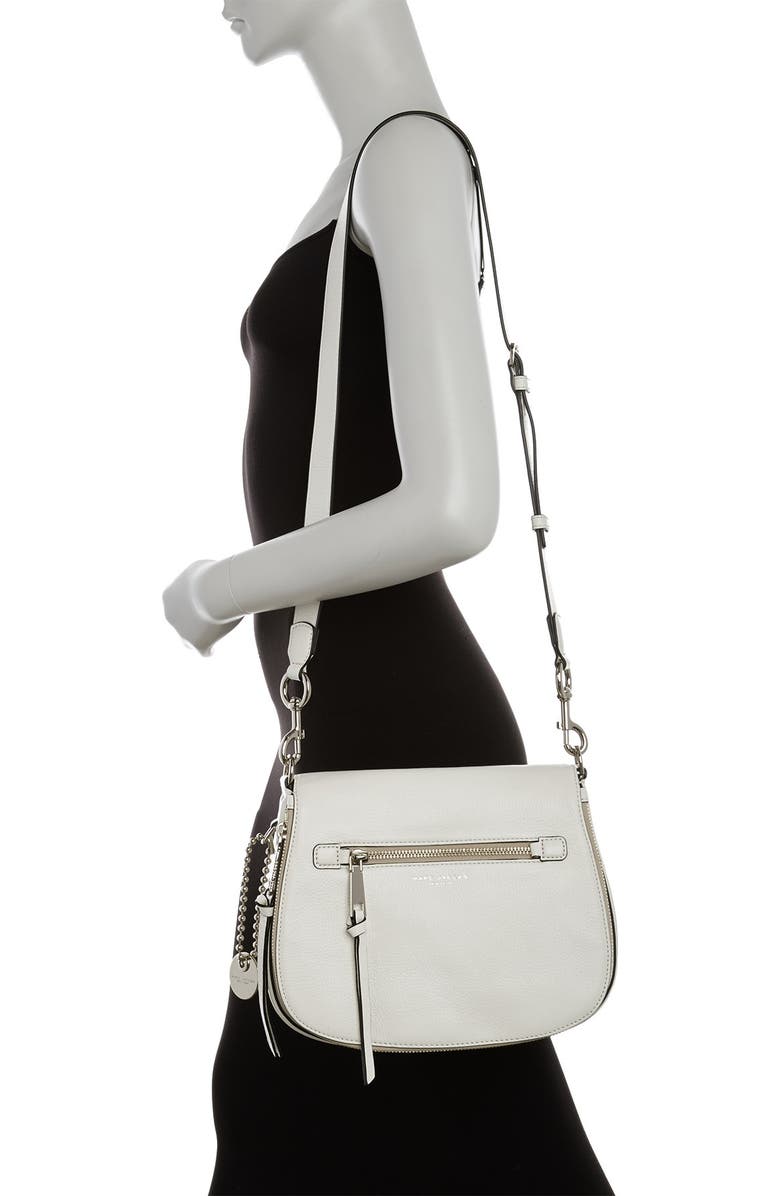 Marc Jacobs Recruit Nomad Pebbled Leather Crossbody Bag, Alternate, color,