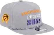 New Era Men's New Era Gray Phoenix Suns Throwback Property Of Golfer Snapback Hat