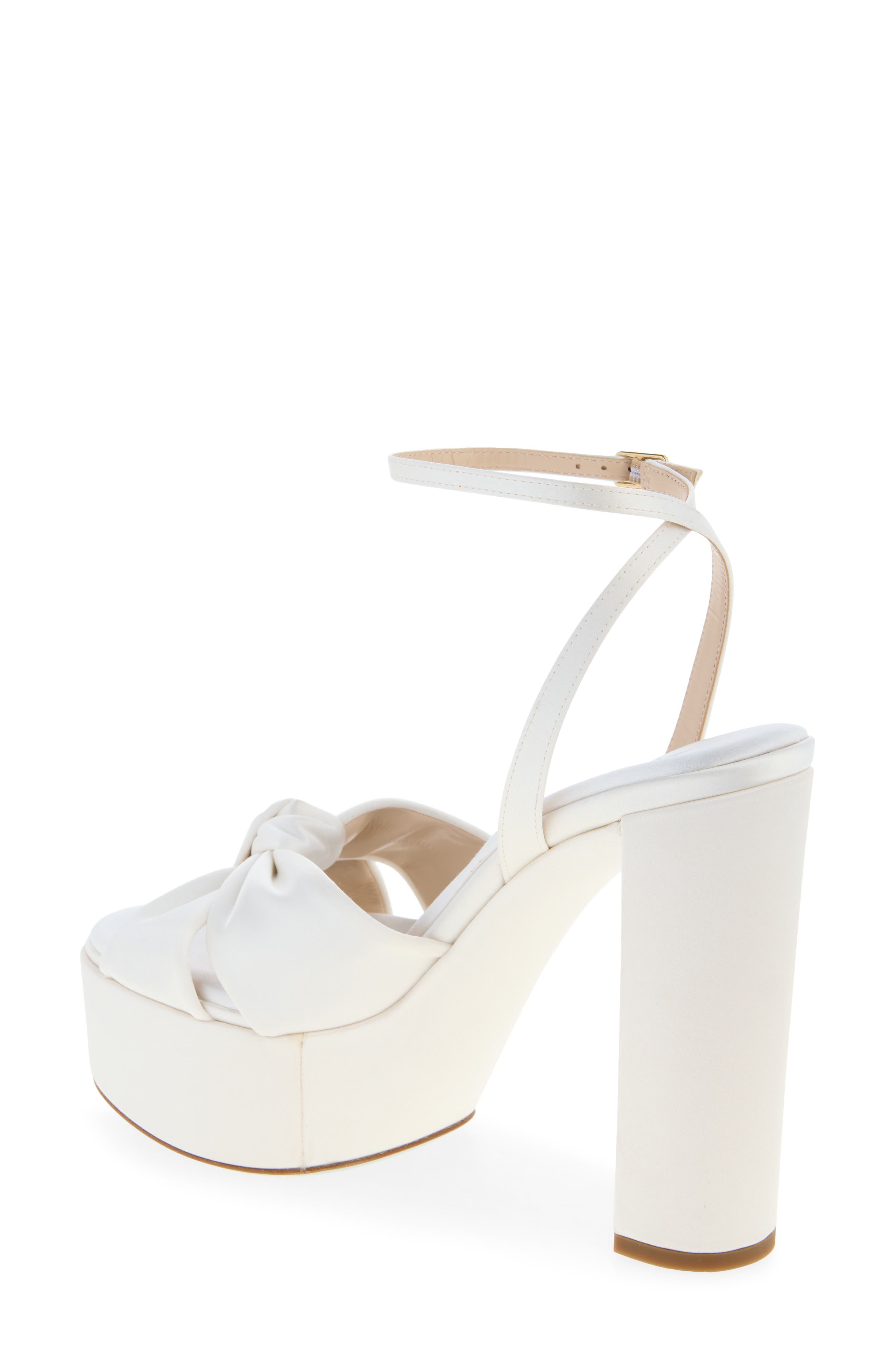 Cupid Ankle Strap Platform Sandal, Alternate, color, WHITE