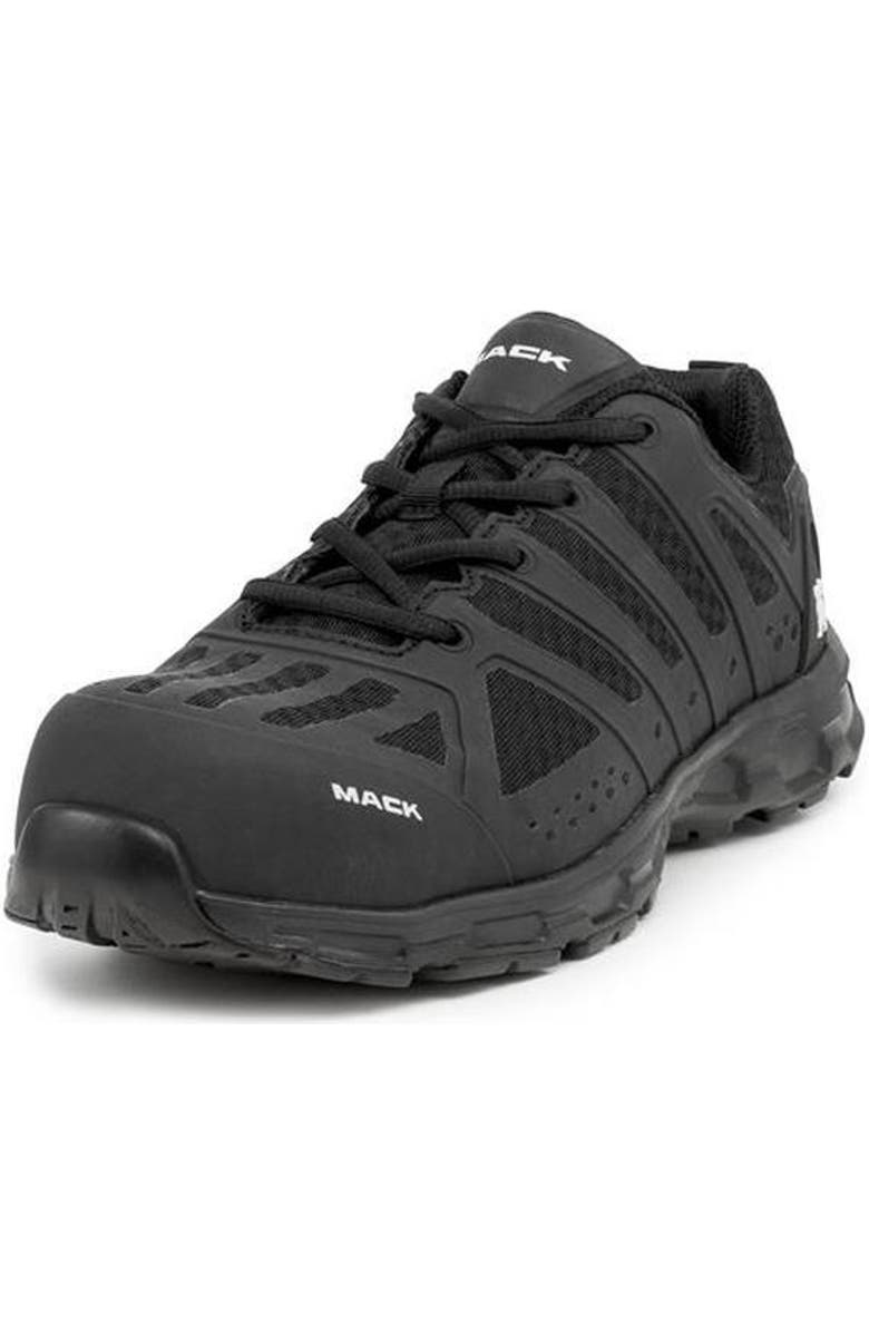 Mack Workwear USA Vision Athletic Composite Toe Work Shoe, Alternate, color, Black