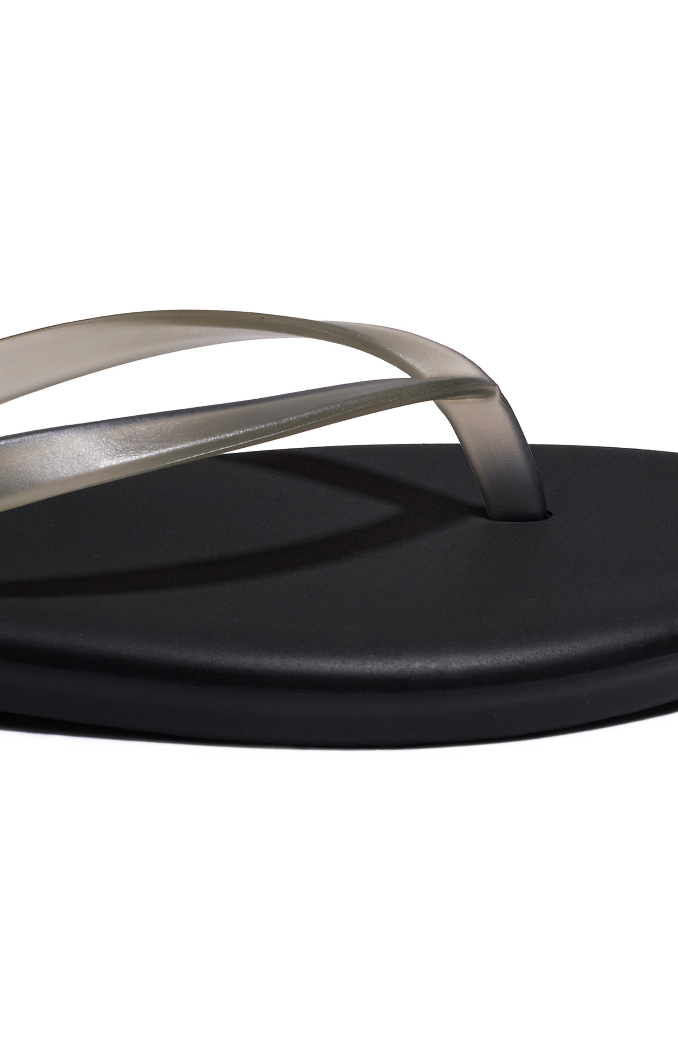 TKEES Aqua Waterproof Flip Flop, Alternate, color, Onyx