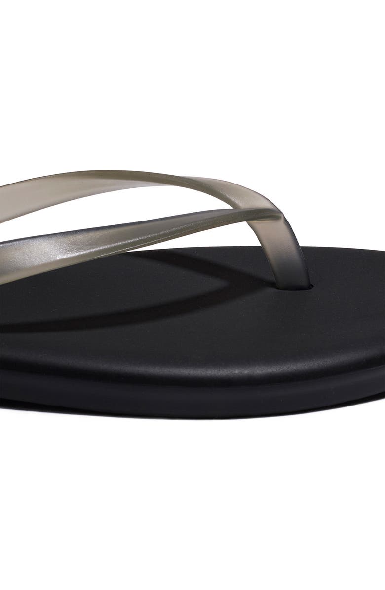 TKEES Aqua Waterproof Flip Flop, Alternate, color, Onyx