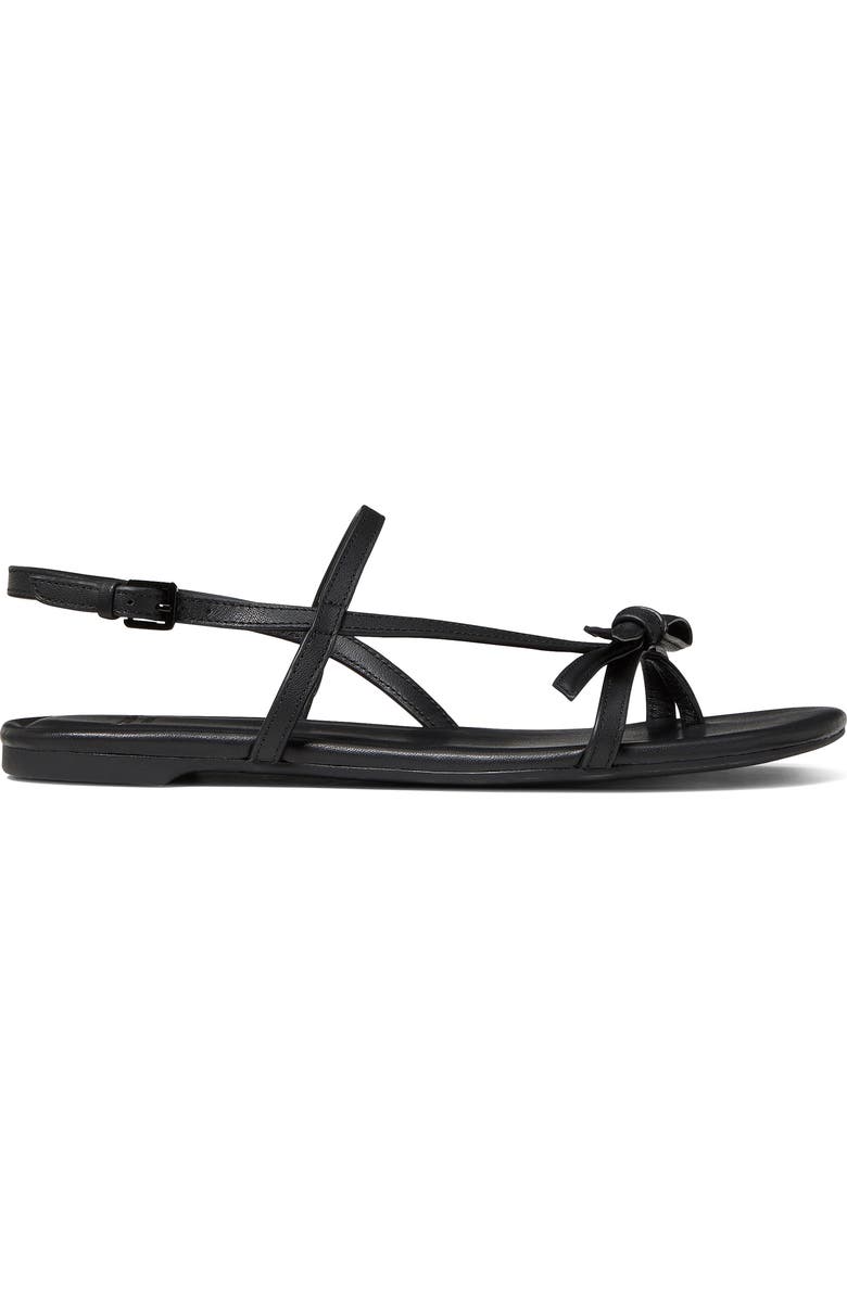 Kate Spade New York loop ankle strap sandal, Alternate, color, Black