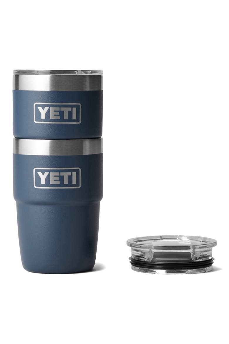 Rambler 8-Ounce Stackable Cup, Alternate, color, NAVY